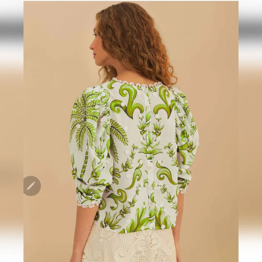 Farm Rio Blouse - Picture 3 of 10